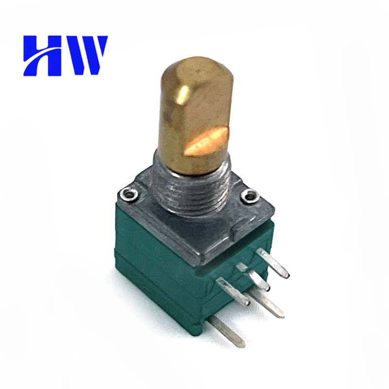 RV091 Series Rotary Potentiometer F Shaft